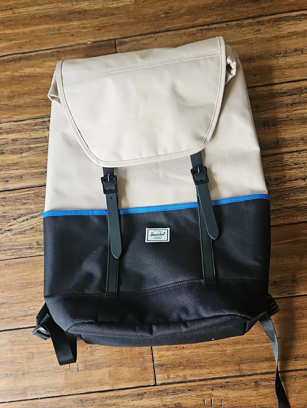 Herschel Supply Company Two-Tone Beige and Black Men's Backpack
